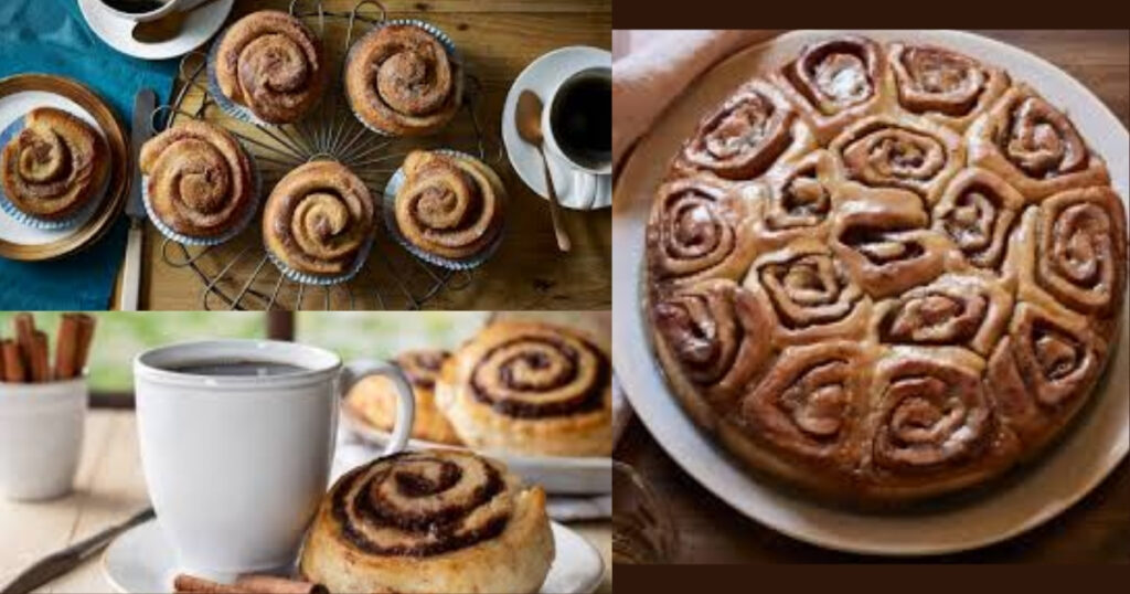 Cinnamon and coffee buns