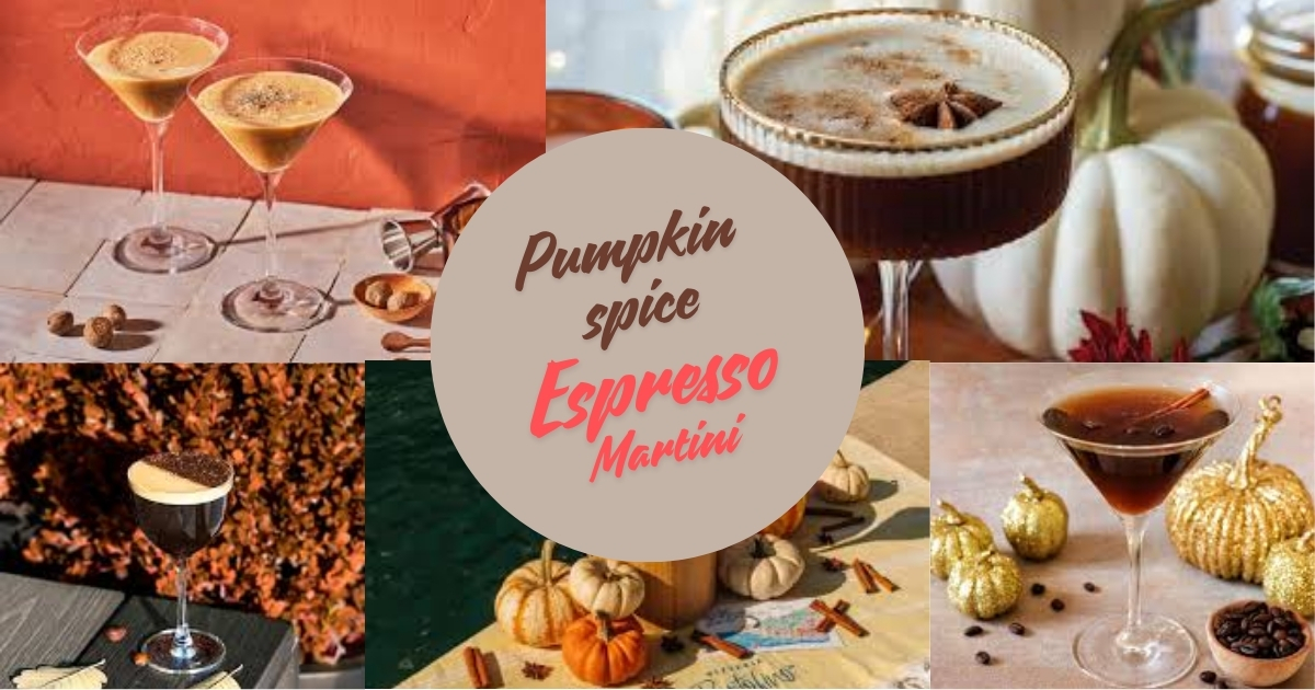 pumpkin spice espresso martini