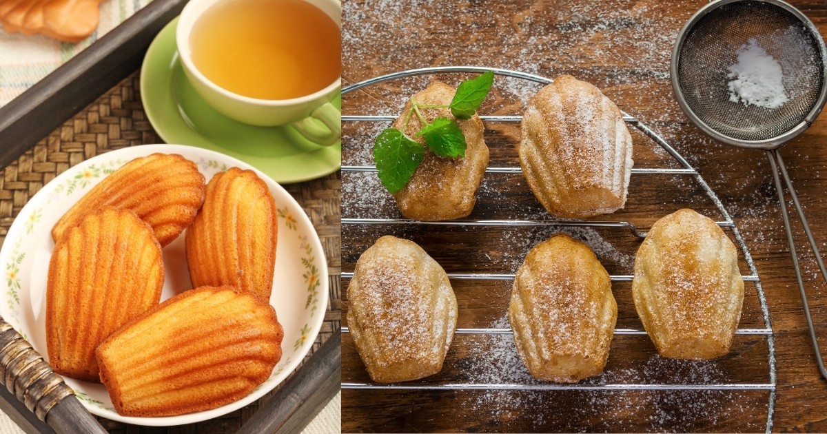 Browned Butter Espresso Madeleines
