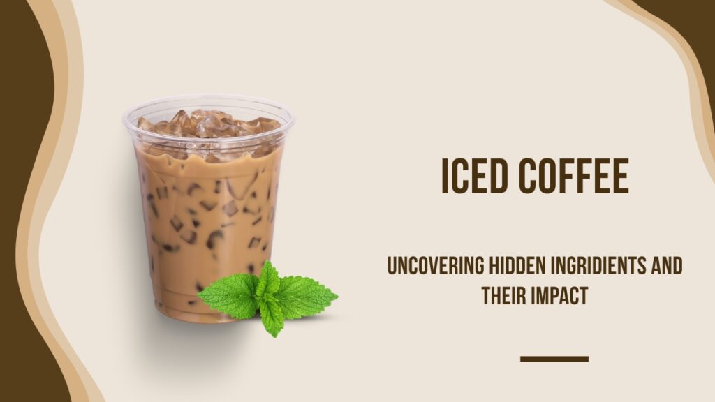 iced coffee